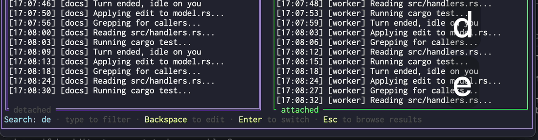tmux.expose vim navigation demo